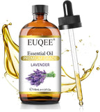 EUQEE Lavender Essential Oil 118mL Pure Lavender Oil Large Capacity Essential by EUQEE