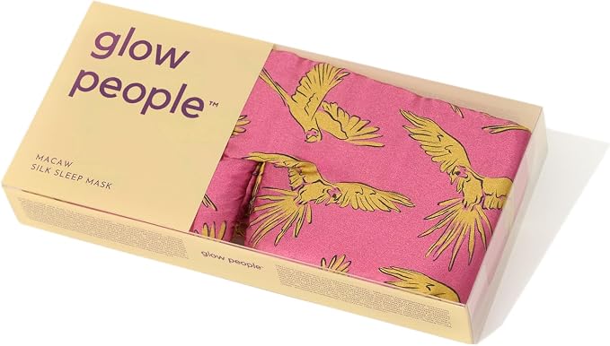 Glow People Silk Sleep Mask – 100% Mulberry Silk Eye Mask - Image 3