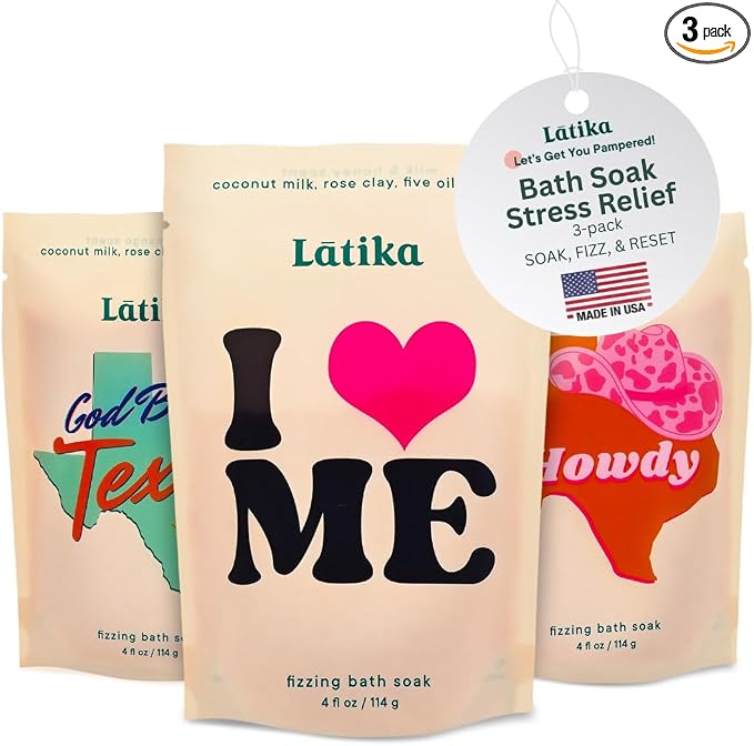 Latika Bath Soaks Set of 3 by LatikaBeauty