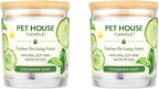 Pet House Cucumber Candles, Natural Scented Candles by OneFurAll