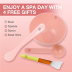 Jelly Mask for Facials Professional, Hydrating & Moisturizing Peel-Off Natural - Image 7