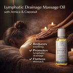 Bruizex Lymphatic Drainage Massage Oil: Arnica and Coconut Oil - Image 2