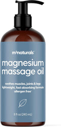 Magnesium Massage Oil for Sore Muscles, Joints and Leg Cramps, Helps by M3Naturals
