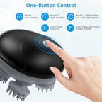 Upraded Handheld Cat Massager Dog, 4 Massage Heads, Cat Head and Back Scratcher - Image 4