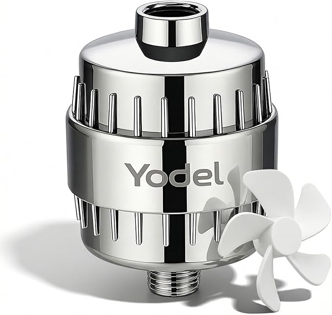 Yodel Shower Filter for Hard Water by Yodel