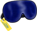 Silk Sleep Eye Mask for Men Women, Comfortable Super Soft Eye Mask by JersySlumber