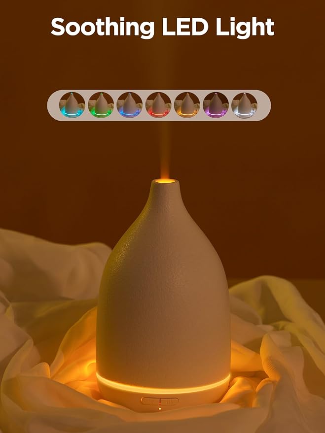 InnoGear Oil Diffuser, 150ML Ceramic Diffuser - Image 6