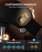 Upgraded Neck Massager for Pain Relief Deep Tissue, Cordless Neck and Shoulder - Image 5