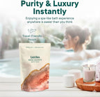 Latika Geode-Inspired Bath Soak Single Pack- Rose Quartz - Image 6