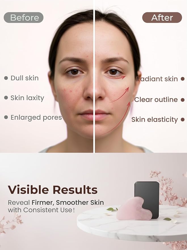Gua Sha Facial Tools, Guasha Tool - Image 5