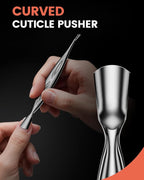 BEZOX Cuticle Pusher with Trimmer - Image 4