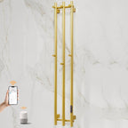 ENZE Smart Heated Towel Rack, Wall Mounted Electric Towel Warmer 220W by ENZESMART