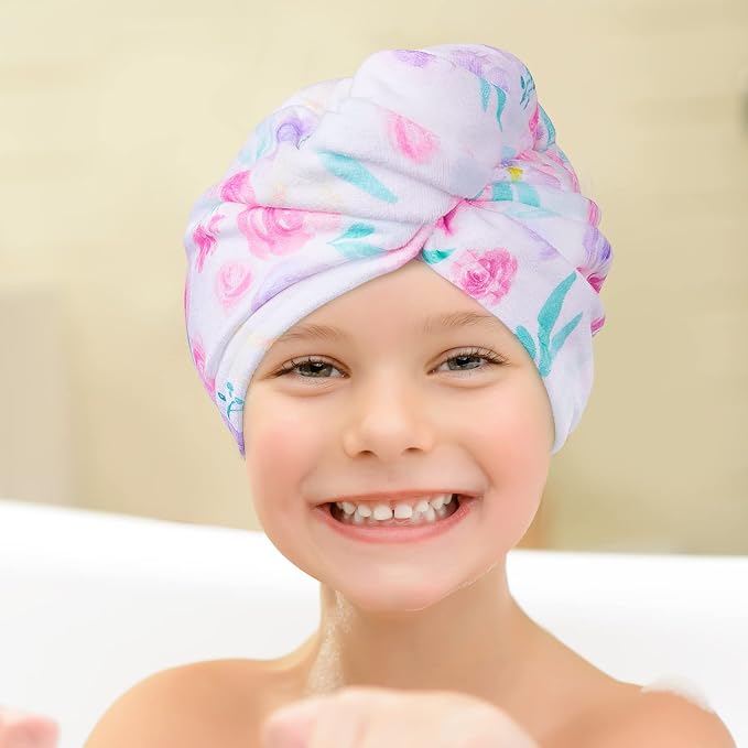 Basumee Microfiber Hair Towel Wrap - Image 3