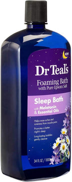 Dr. Teals Foaming Bath Variety Gift Set Shea Butter & Almond Oil, Melatonin - Image 4