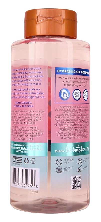 Tree Hut Moroccan Rose Nourishing & Moisturizing Foaming Gel Wash, 18 oz. - Image 3