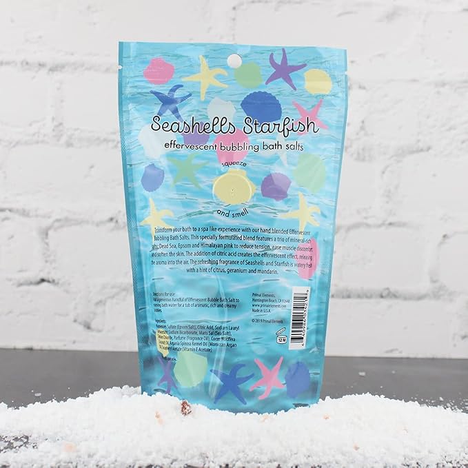 Primal Elements Detoxifying Sea Salt Soak, Bubbling Aromatherapy Salts - Image 4