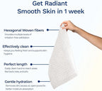 Sima Brand Exfoliating Washcloth Face & Body Scrub Towel - Image 5