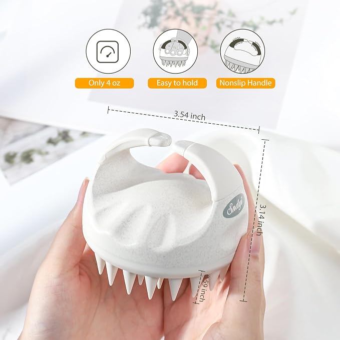Sndyi Soft Silicone Scalp Massager - Image 3