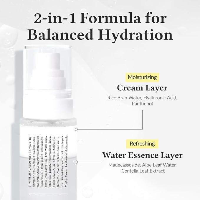 Dr.Althea 345 Relief Cream Mist | Hydrating Facial Mist - Image 4