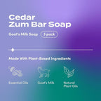 Zum Indigo Wild Goat's Milk Soap Bar - Image 2