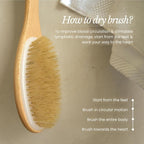 Bare Botanics 17" Dry Brushing Body Brush - Image 6