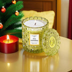 Chloefu LAN Fir & Cedarwood Scented Holiday Candle Christmas Gift, Festival - Image 6