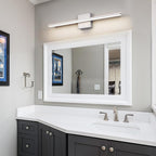 LED Modern Bathroom Light Fixtures 18W Brushed Nickel Vanity Lights Bar 5CCT - Image 4