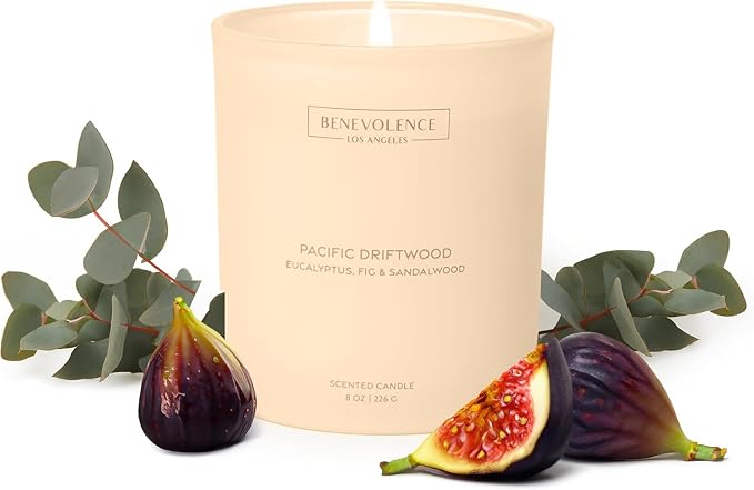 Eucalyptus, Fig & Sandalwood – Benevolence LA Scented Candle by BenevolenceLA