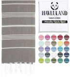 HAVLULAND Turkish Beach Towels, Oversized 40"x72" Turkish Bath Towel, Highly by Havluland