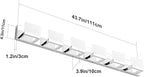 Tipace 6 Lights Dimmable LED Modern Vanity Lights - Image 7