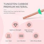 MelodySusie Super Long Mini Barrel Nail Buffer Bit, Professional Safety Carbide - Image 4