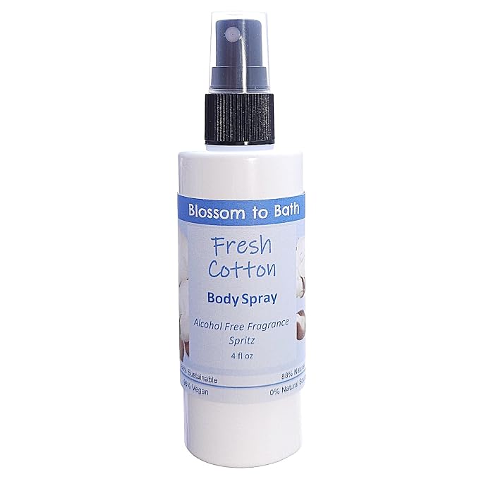 Blossom to Bath Fresh Cotton Body Spray by BlossomtoBath