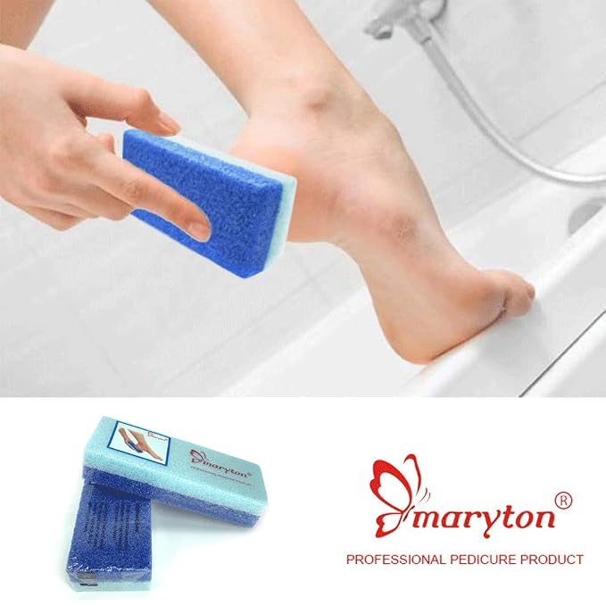 Maryton Foot Exfoliator File Scrubber Sponge Pedicure Tool Callus Remover - Image 6