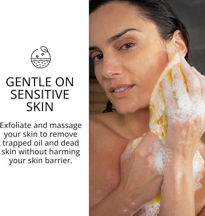 Exfoliating Washcloth Face & Body Scrub Towel - Image 4