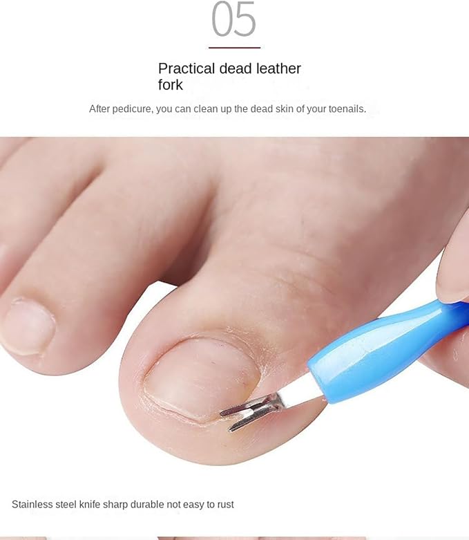 Professional Callus Remover & Foot File Set–Metal Surface Scraper - Image 5