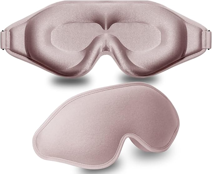 Sleep Mask, 3D Deep Contoured Eye Covers by FengXinZi
