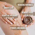 Arabica Coffee Scrub, Moisturizing Exfoliating Face, Body Foot, Natural - Image 6