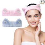 Kawaii Spa Headbands for Women Girls by FLYINGMAGE