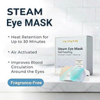 16 Packs Self Heating Steam Eye Masks: Disposable Moist Warm Compress - Image 3