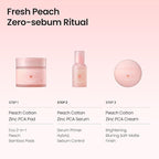 SKINFOOD Peach Cotton Zinc PCA Toner Pads, Korean Skincare - Image 6