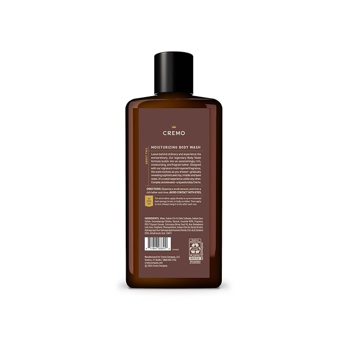 Cremo Body Wash for Men, Rich-Lathering Casked Vanilla, 16 Fl Oz - Image 7