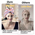 Shintop Women Fashion Lovely Soft Carol Fleece Bowknot Bow Makeup Cosmetic - Image 2