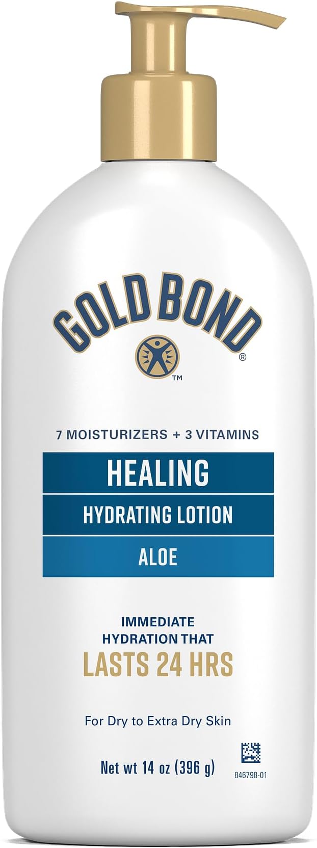 Gold Bond Healing Hydrating Lotion, 14 oz., Body Lotion by GoldBond