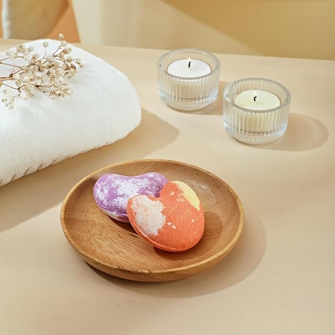 Bath Bombs Gift Set for Christmas, 9 x 1.41 Oz/ 40g. Essential Oil Spa Bomb - Image 5