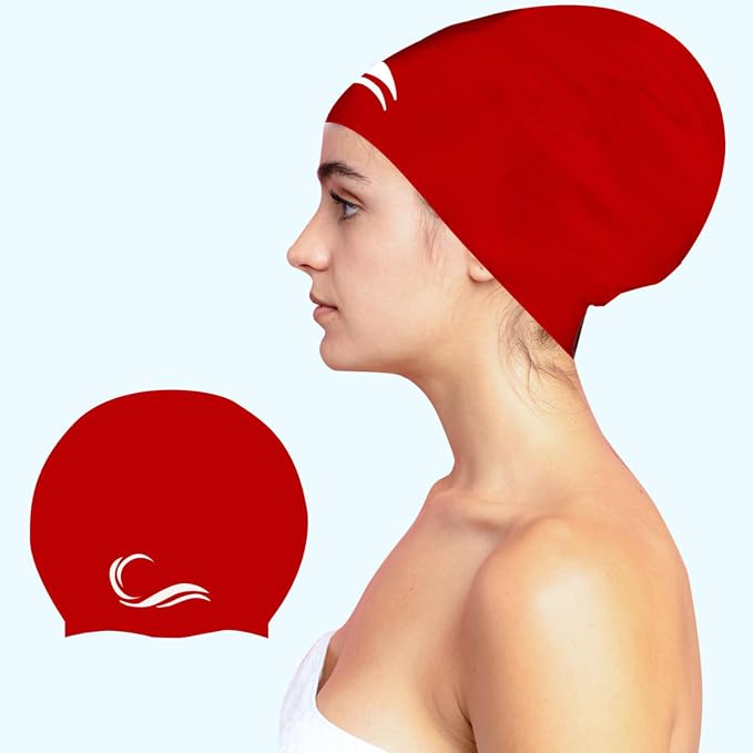 Interlaken Silicone Swim Cap by Unknown