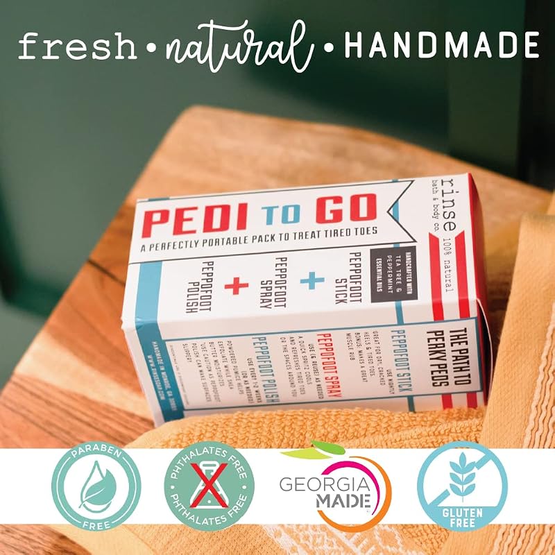 Rinse Bath & Body Peppofoot Home Pedicure Foot Spa Kit - Image 2
