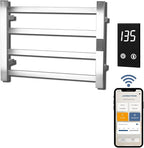 Topdattion Smart Wireless Electric Towel Warmer | Blade Thin 4 Bar Design | by Topdattion