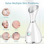 Facial Steamer for Facial Deep Cleaning, Moisturize, Unclog Pores, Face Spa - Image 4