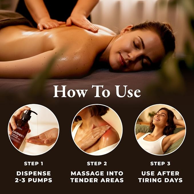 Gya Labs Lavender Massage Oil - Image 4