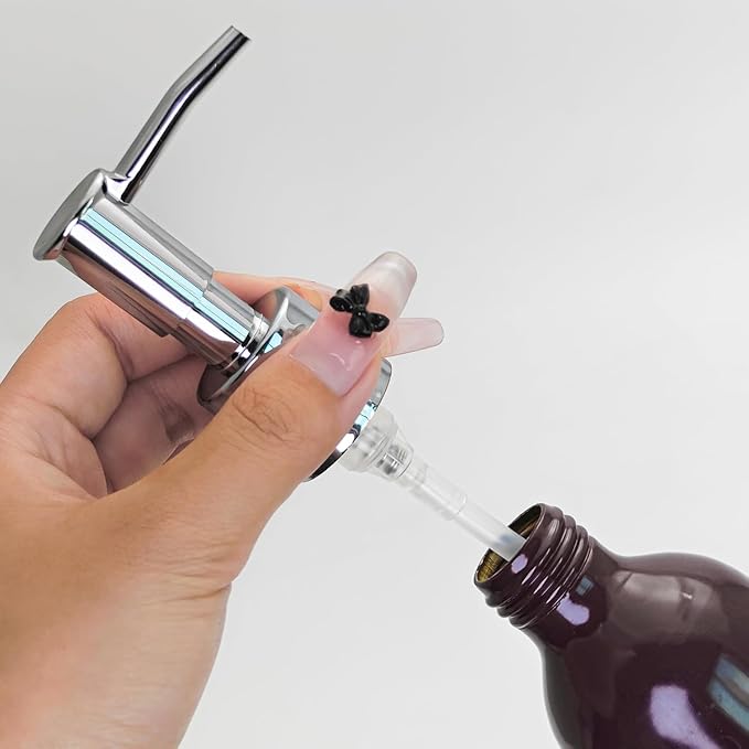 Elitzia Massage Oil Warmer Use Parts Pump Bottle 1 Pack 8.45oz/250ml Aluminium - Image 5